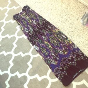 Tube top maxi